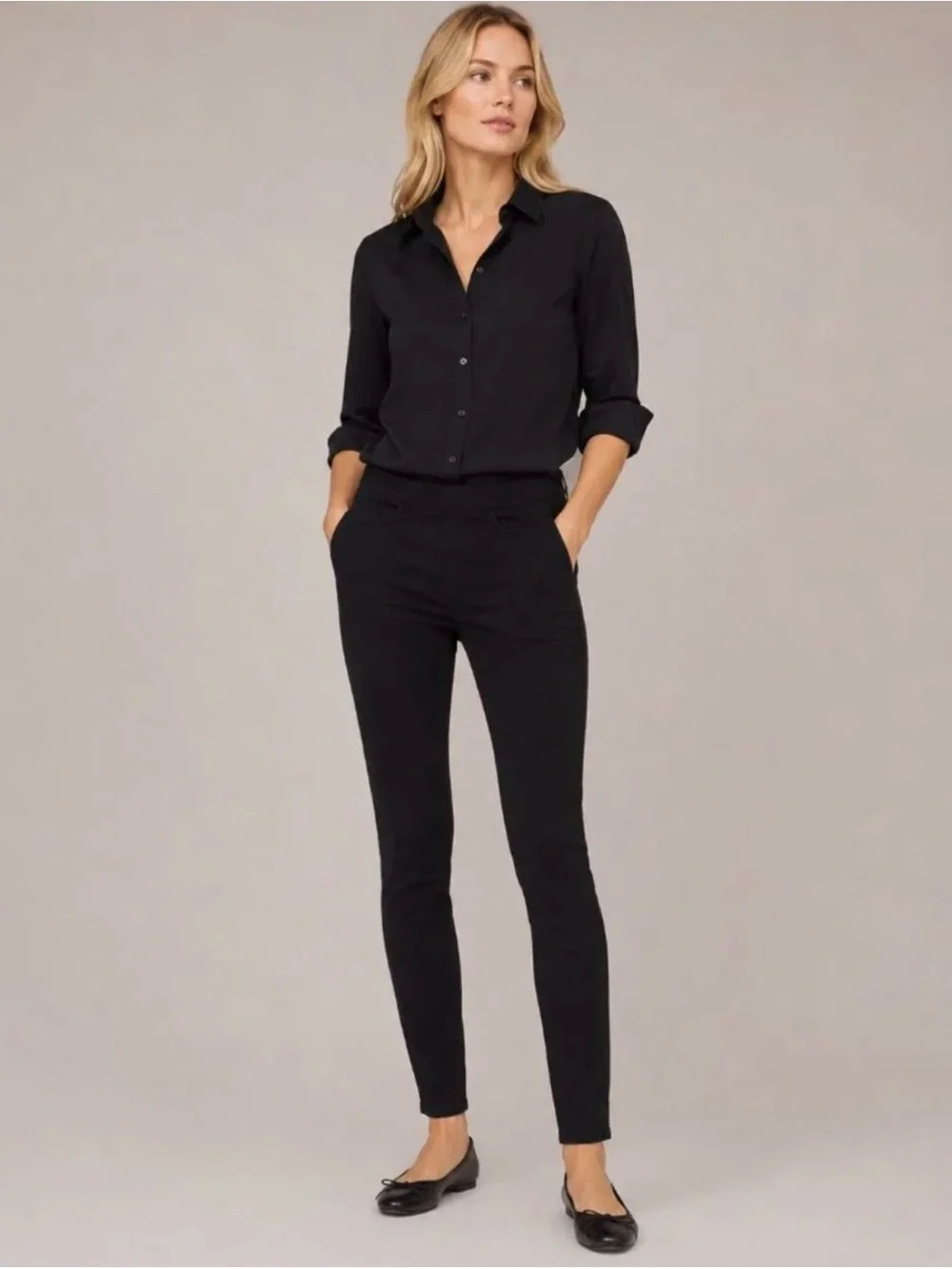 J. Crew Dannie Skinny Ankle Pants - Black